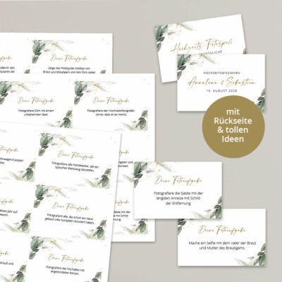 Fotospiel Aufgabenkarten PDF Download Eukalyptus