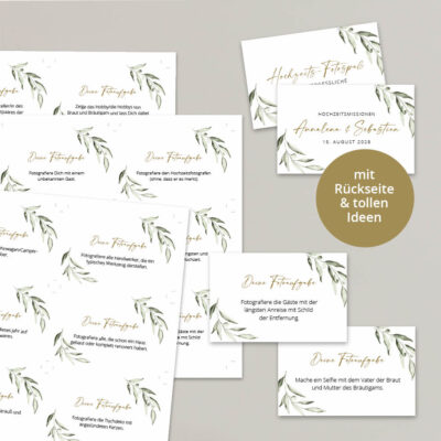 Fotospiel Aufgabenkarten PDF Download Olivenzweig