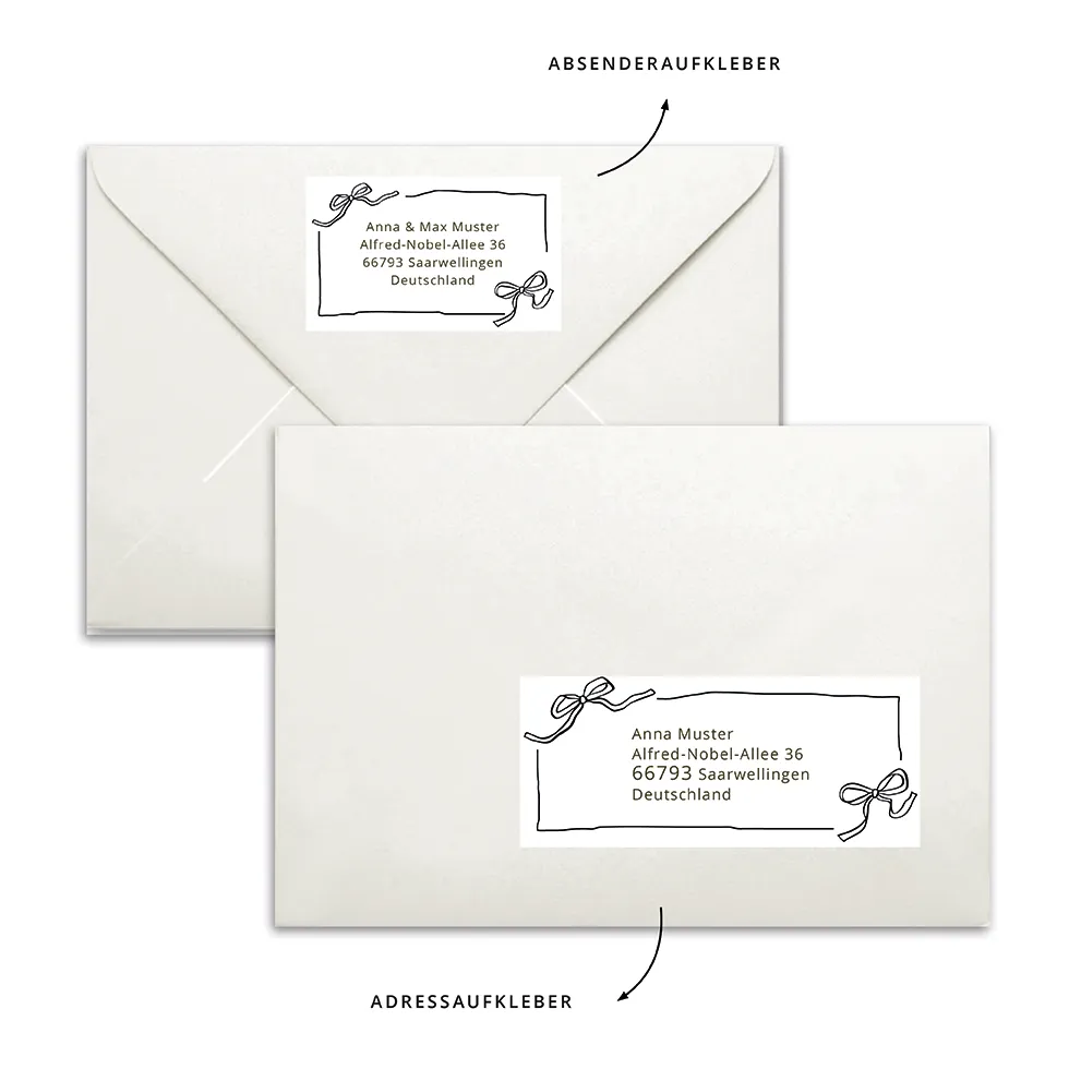 Adressaufkleber Vorlage Word Schleifen Download Adressaufkleber Vorlage Word Schleifen Download