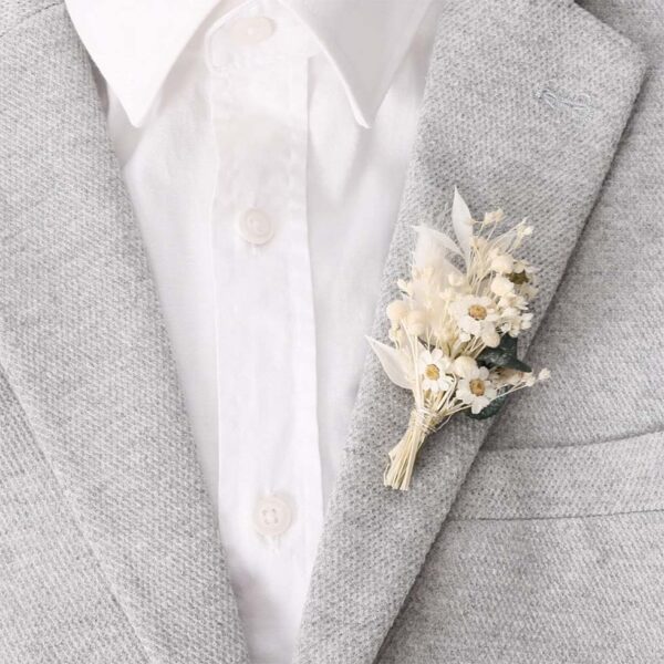 50 Stück Hochzeits-Anstecker Mit Sicherheitsnadel - Grün, Perfekt Für Boutonnieren & DIY-Blumen