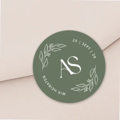 Aufkleber Salbei Logo