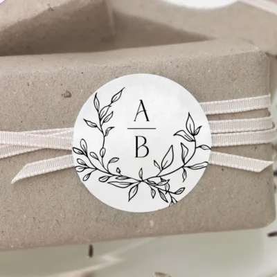 Aufkleber Zweige romantisch