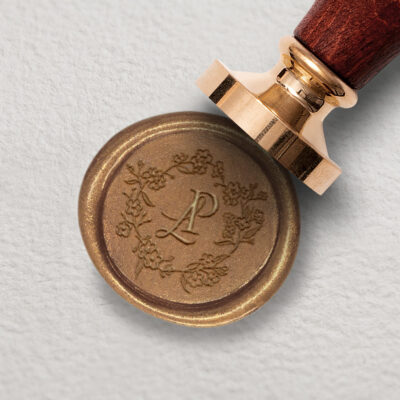 Siegel Blumenranke verspielt