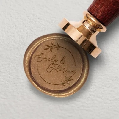 Siegelstempel Eukalyptuszweig