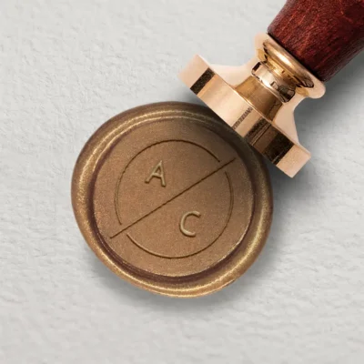 Siegelstempel puristisch modern