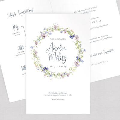 Hochzeitseinladung Frühling Hochzeit