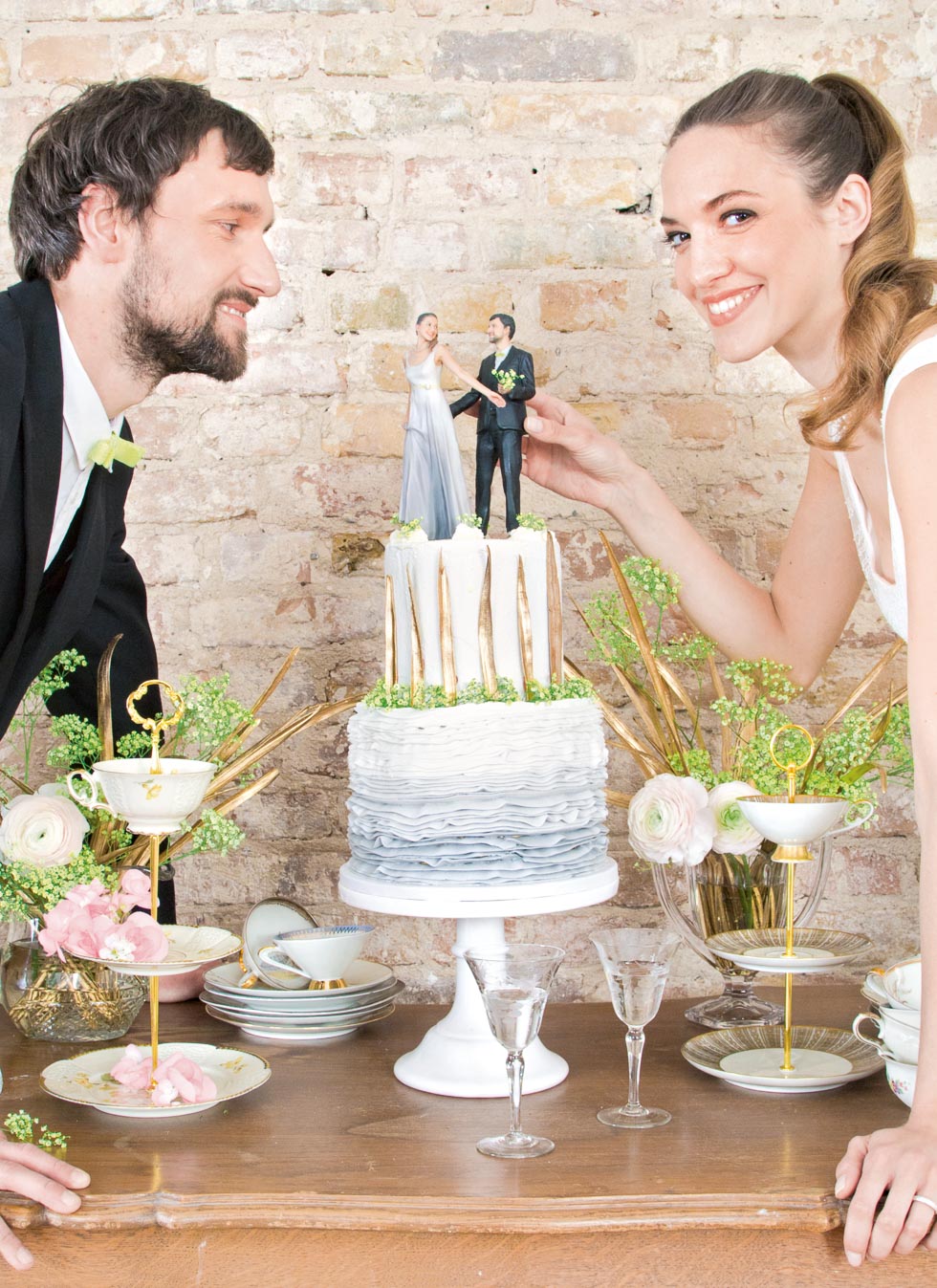 Hochzeitstorte individueller Torten Topper