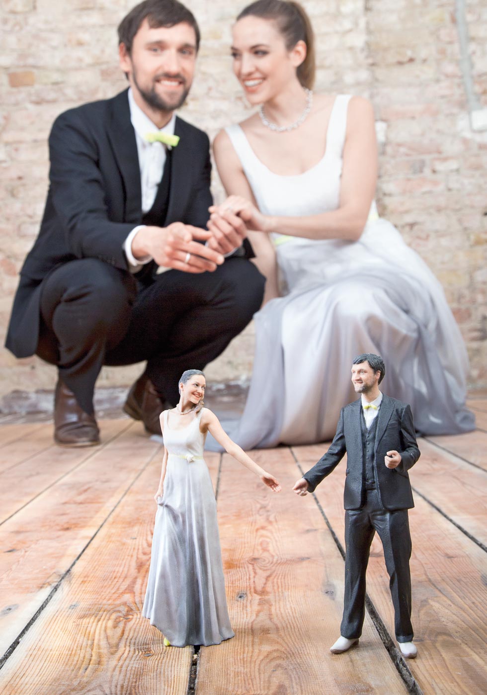 Mini Me Individuelle Tortentopper 3-D- Figuren