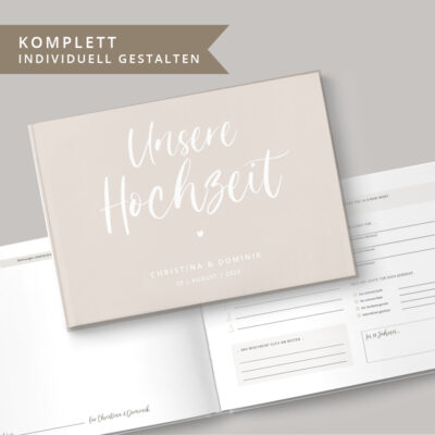 Gästebuch Hochzeit Aufgaben Fragen individuell