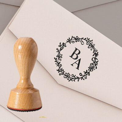 Stempel Hochzeit Briefumschlag Logo