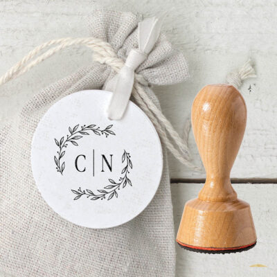 Hochzeitsstempel Boho Kranz