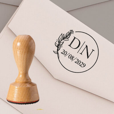 Stempel Hochzeit Logo Briefumschlag