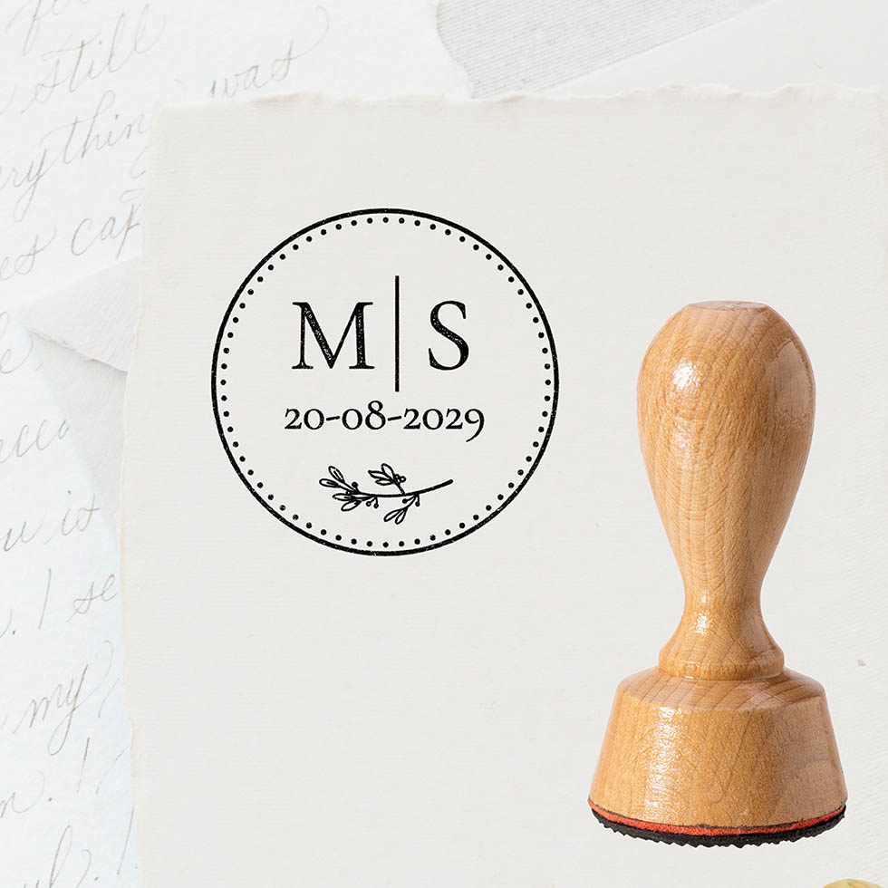 Stempel Hochzeit selbst gestalten