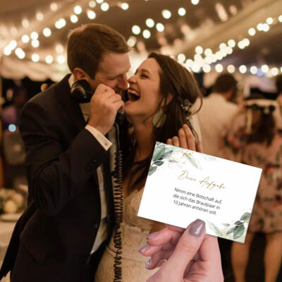 Audio Gästebuch Aufgaben Hochzeit