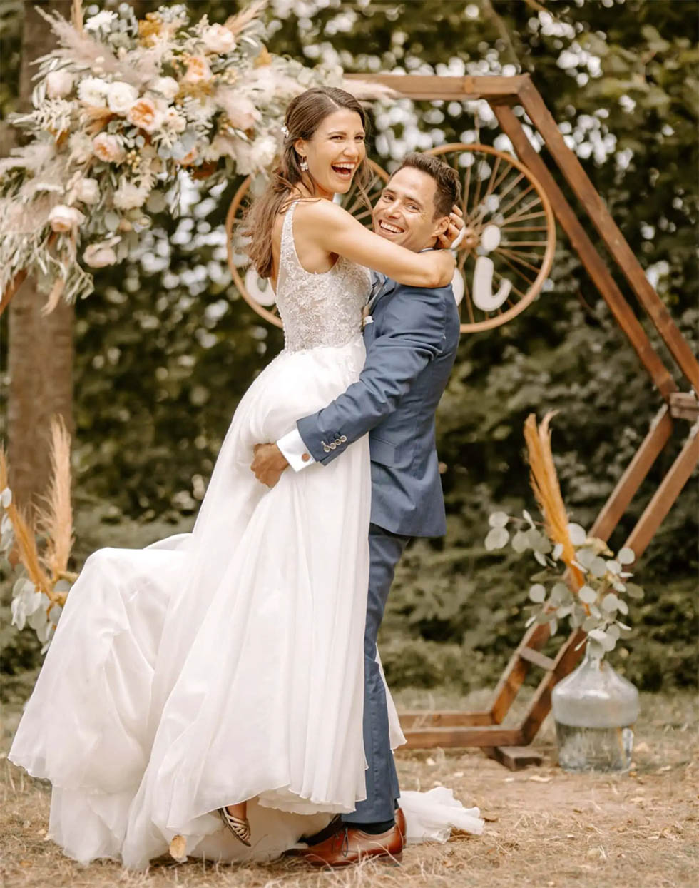 Deko und Design Deko Trauung Brautpaar