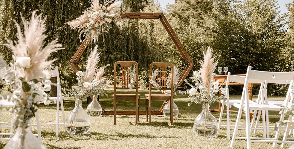 Deko und Design Deko Trauung