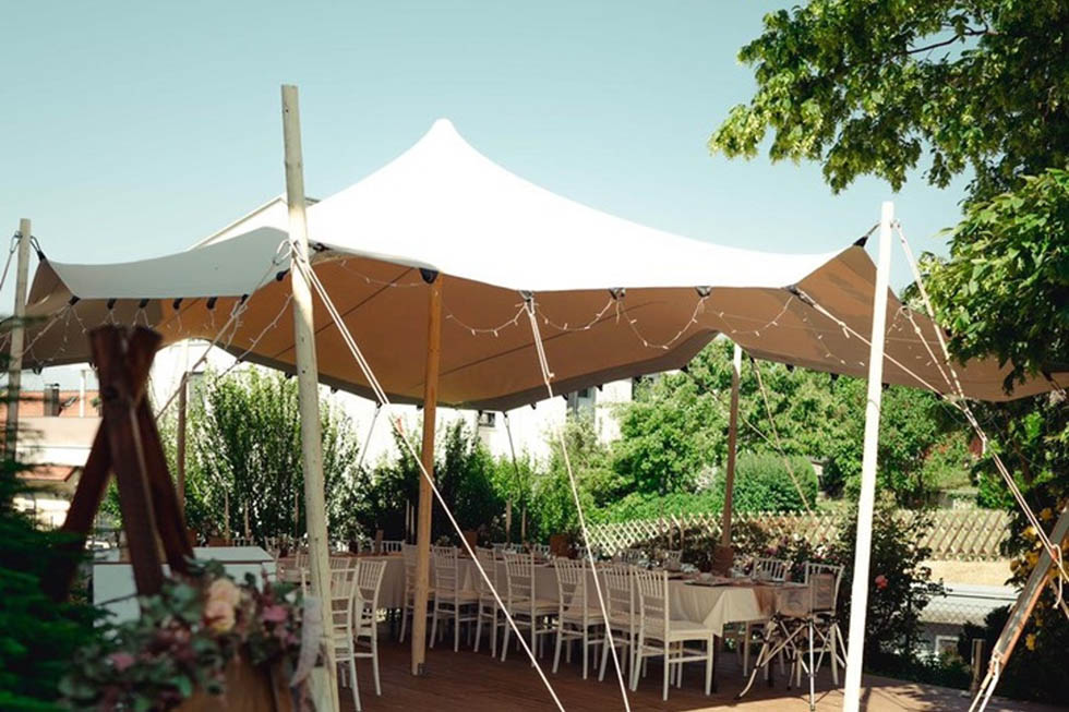 Dreamcatcher Sonnensegel Hochzeit