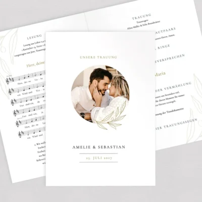 Kirchenheft Branch Foto komplett selbst gestalten