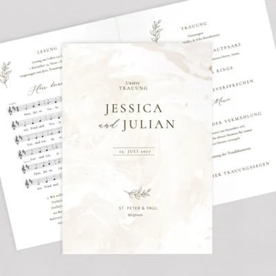 Kirchenheft "Marvel" komplett selbst gestalten