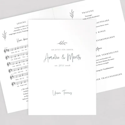 Kirchenheft "Olive" komplett selbst gestalten