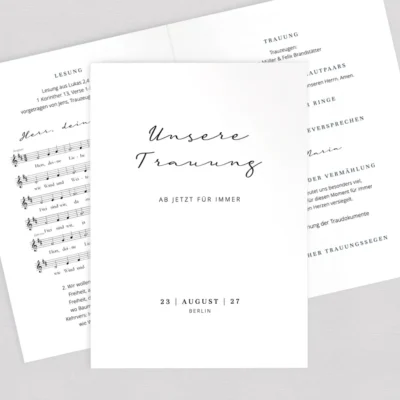 Kirchenheft "Scriptlove" komplett selbst gestalten