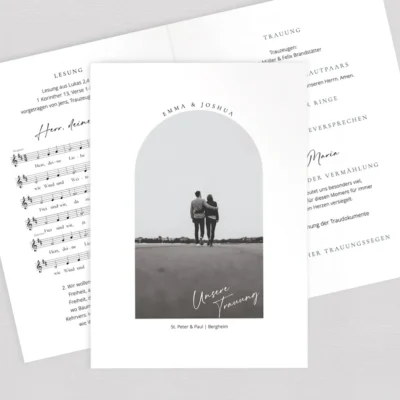 Kirchenheft "True Romance" komplett selbst gestalten