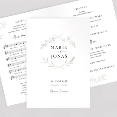 Kirchenheft Vintage Vibes komplett selbst gestalten