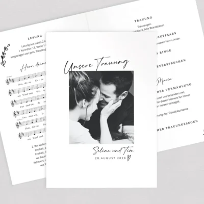 Kirchenheft With Love komplett selbst gestalten