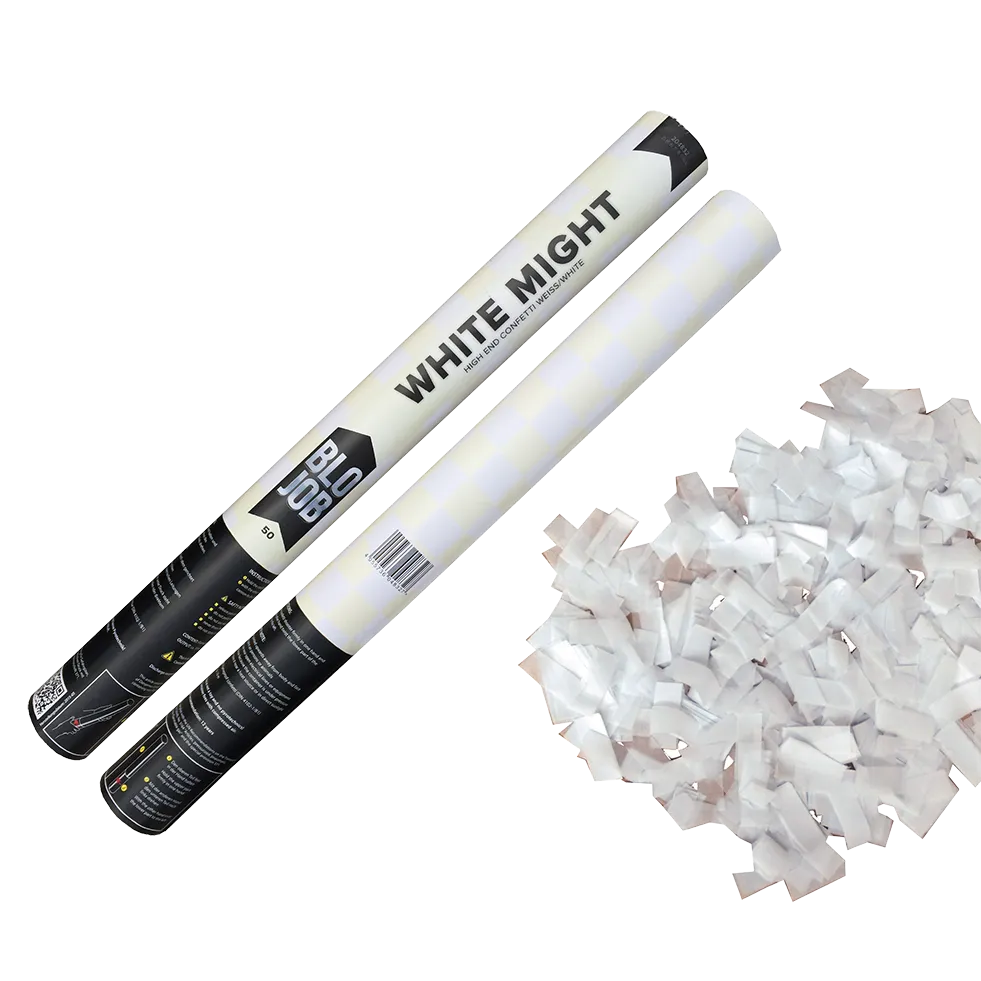 White Might Konfetti Shooter White Might Konfetti Shooter