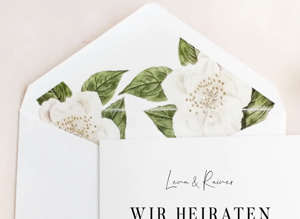 Briefumschlag Inlays selber machen Briefumschlag Inlays selber machen