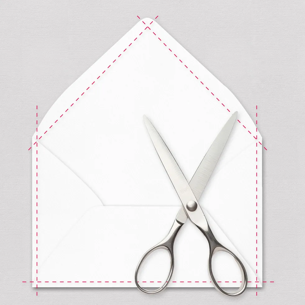 Briefumschlag Form selber machen Briefumschlag Form selber machen