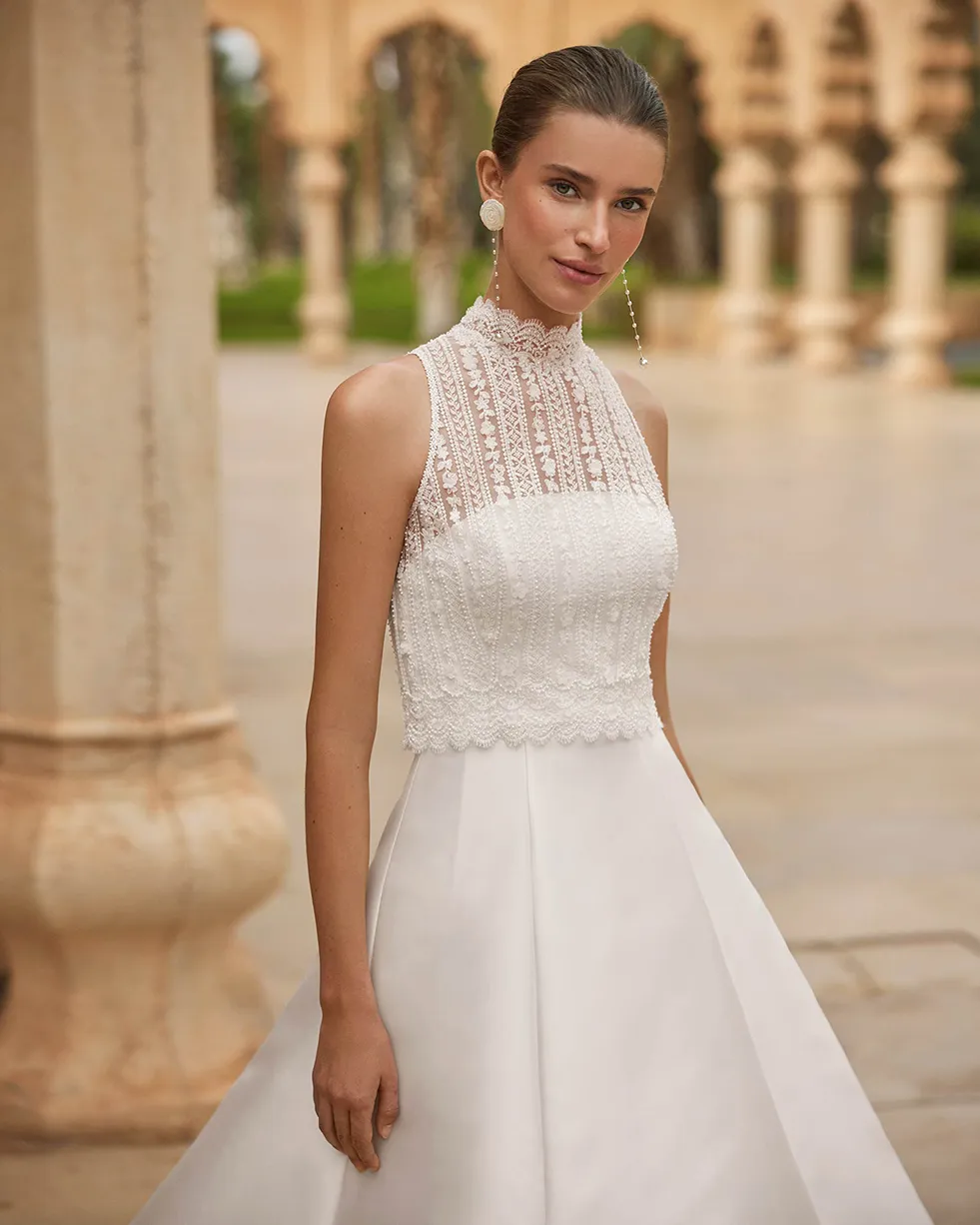 Brautkleid Oberteil Overlay