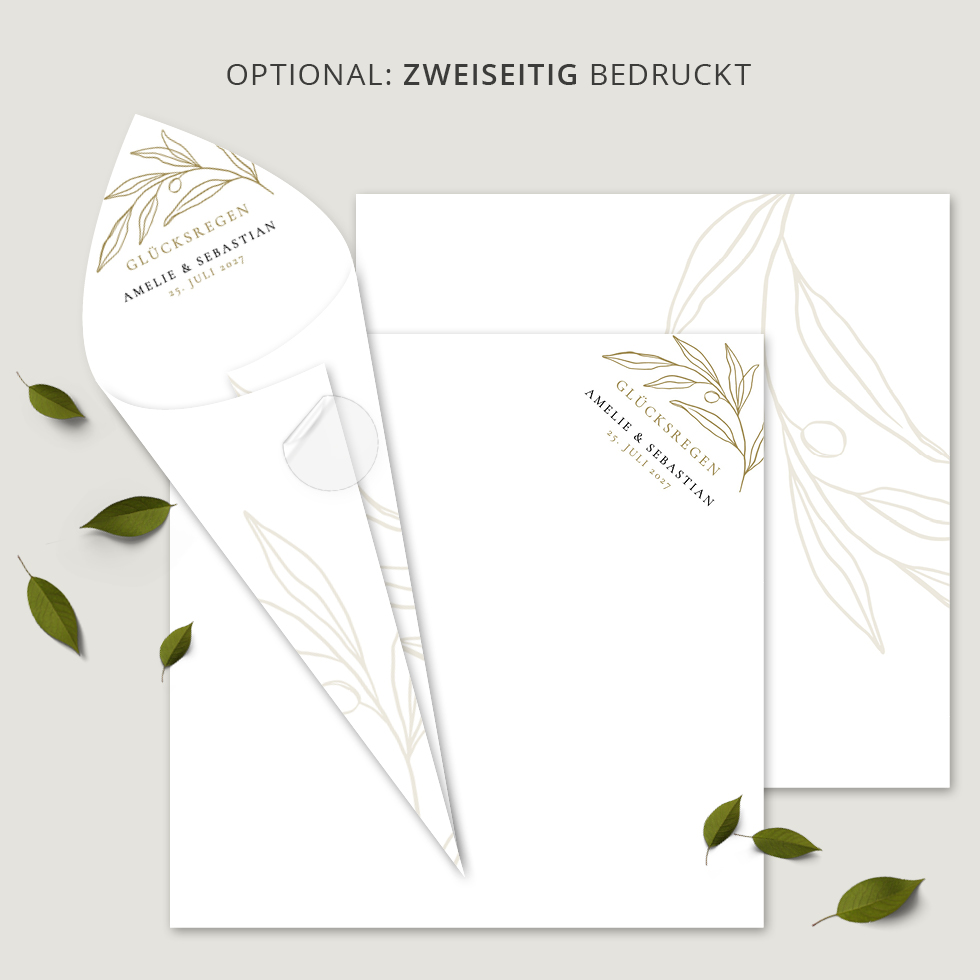 Spitztüten “Branch elegant” Spitztüten Branch elegant