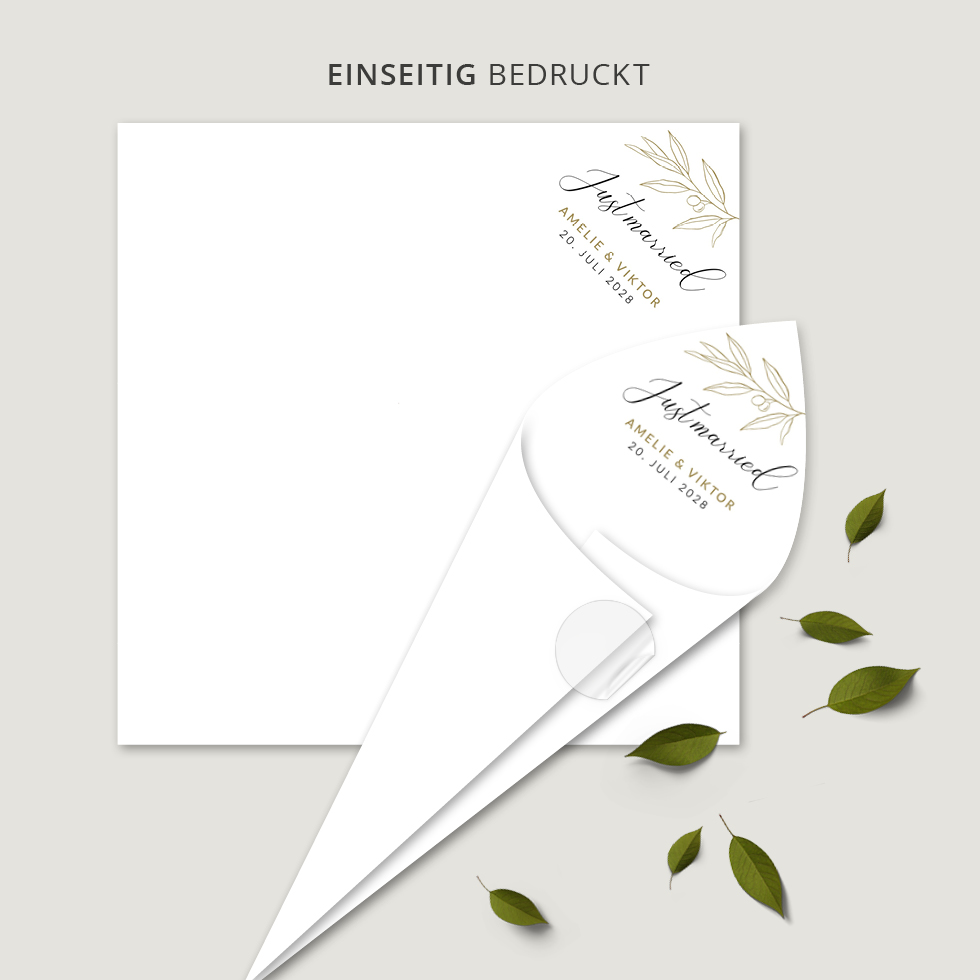 Spitztüten “Elegant Branch” Spitztüten Elegant Branch