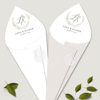 Spitztüten Elegant Wreath