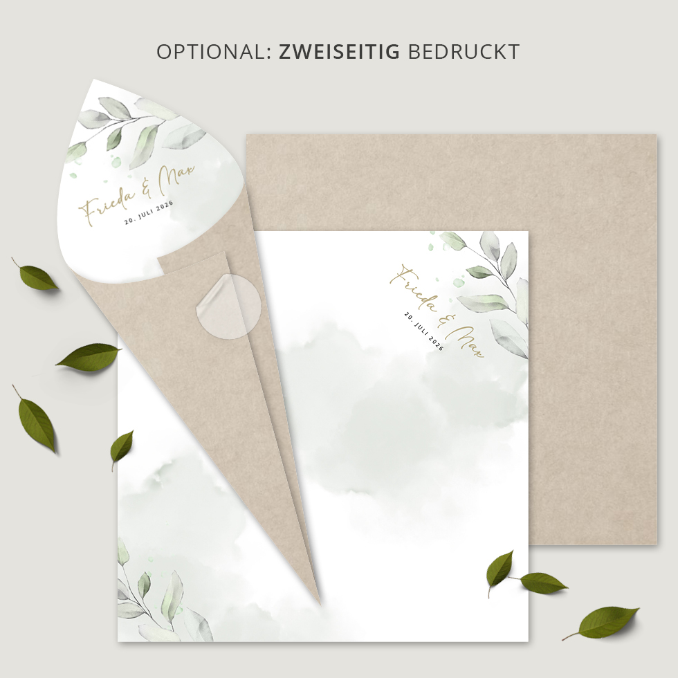 Spitztüten “Eukalyptus” Spitztüten Eukalyptus