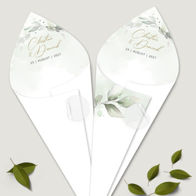 Spitztüten Eukalyptuskranz