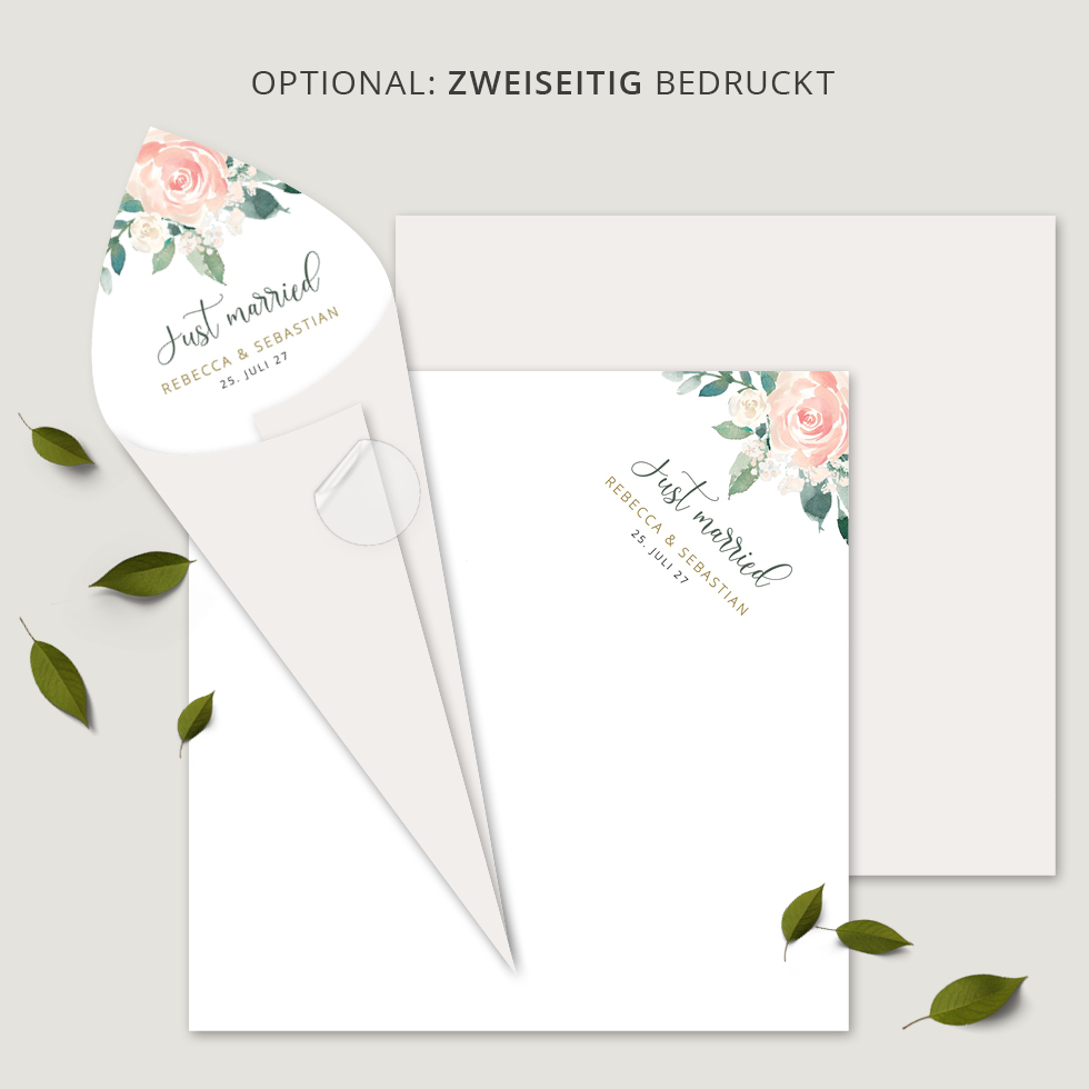 Spitztüten “Flower Romance” Spitztüten Flower Romance