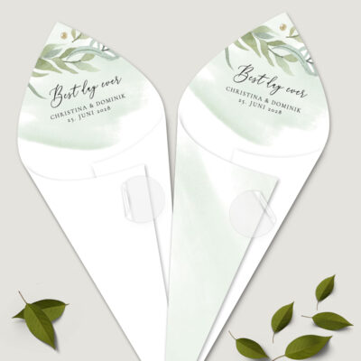 Spitztüten Greenery