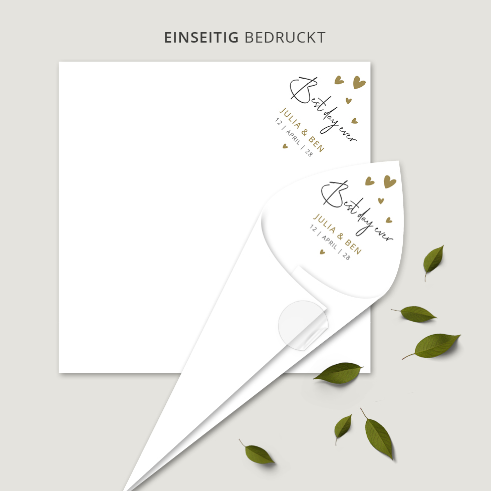 Spitztüten “Herzen” Spitztüten Herzen