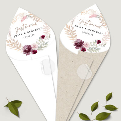 Spitztüten Trockenblumen