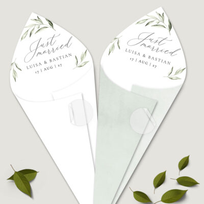 Spitztüten Wonderful Green