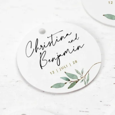 Anhänger Hochzeit Zweig