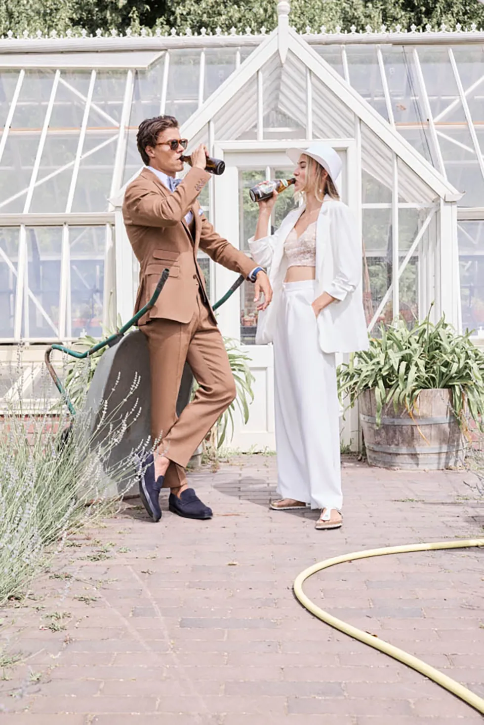 Hochzeitsanzug Braun