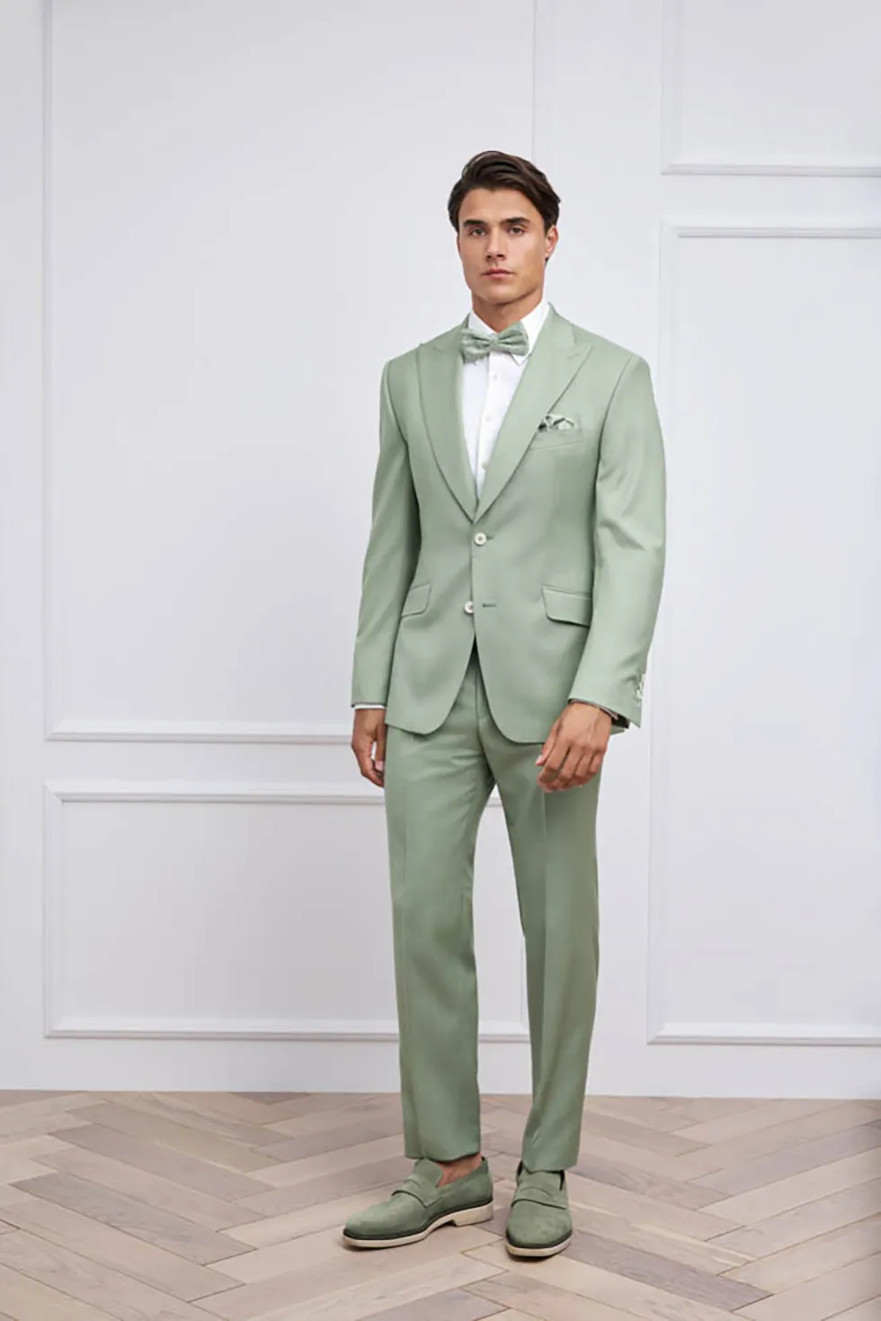 Hochzeitsanzug Grün