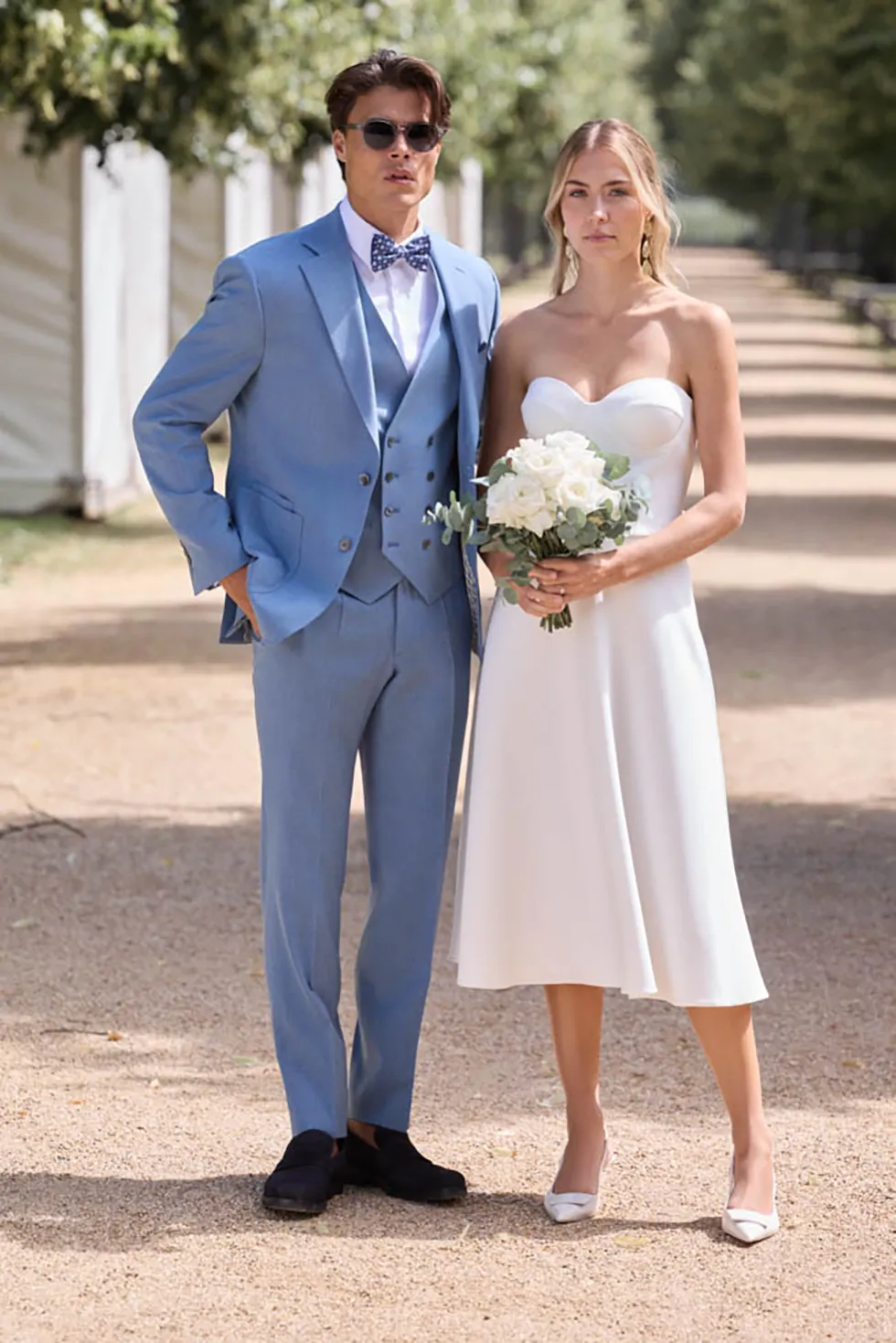 Anzug Bräutigam Blau modern Anzug Bräutigam Blau modern