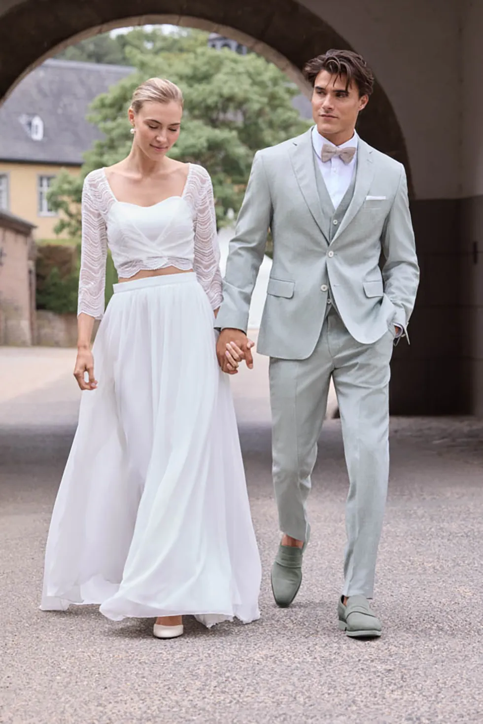 Brautpaar Vintage Hochzeit