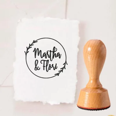 Hochzeitsstempel Namen Handschrift
