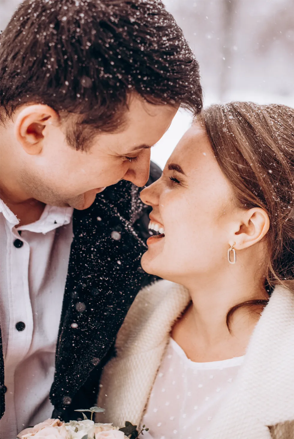 Brautkleid Winter Accessoires