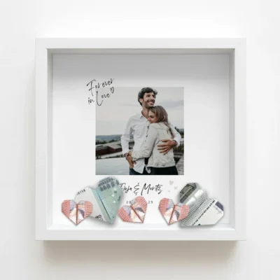 Geldgeschenk Bilderrahmen Foto